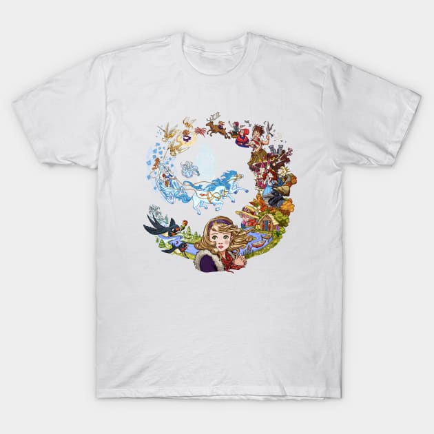 Snow Queen T-Shirt by illumillu